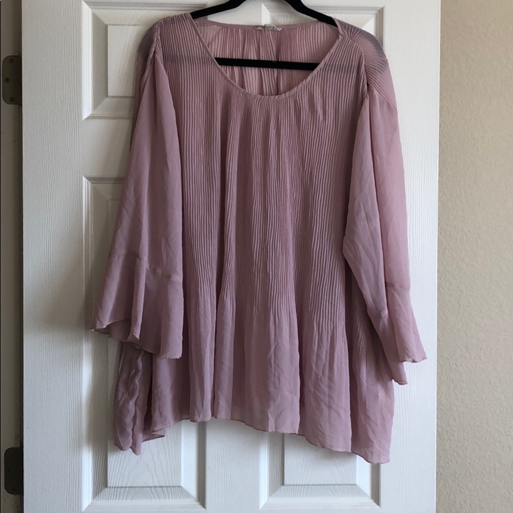 Pink blouse!